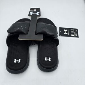Under Armour Women’s UA Ignite 7 SL Slides Athletic Sandals Flip Flop Size 6